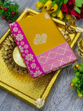 Load image into Gallery viewer, Kala Niketan Traditional Kanchi Soft Silk Sari With Attached Blouse
